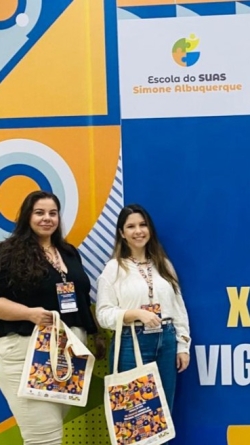 Servidoras da Secretaria de Assistência Social de Além Paraíba participam de encontro nacional do SUAS em Belo Horizonte