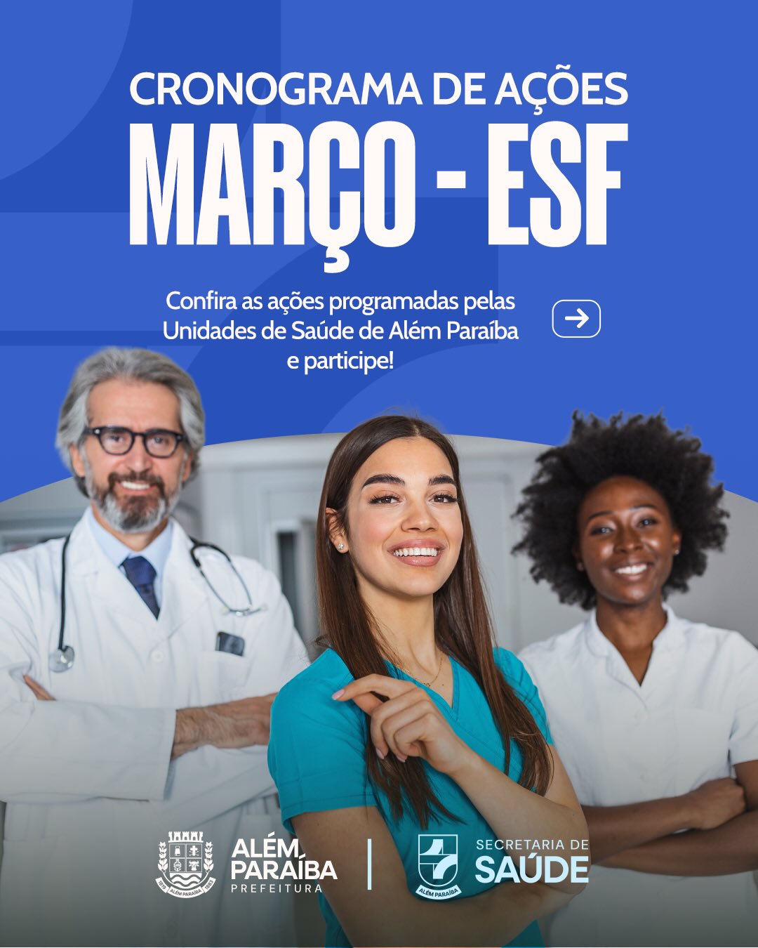 💙 Cuidar da saúde é cuidar do bem-estar e da qualidade de vida.

➡️ Arraste para o lado e confira a programação completa!

#AlémParaíba #AtividadesFísicas #SaúdeParaTodos