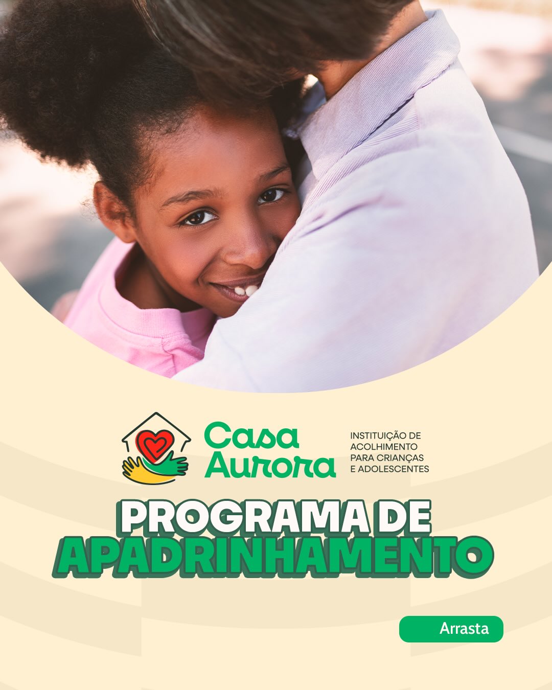 Um gesto de carinho pode mudar uma história inteira.

Na Casa Aurora, crianças e adolescentes acolhidos precisam de algo que vai muito além de cuidados básicos: precisam de vínculos, oportunidades e pessoas que acreditem no futuro deles.

Por meio do programa de Apadrinhamento, você pode fazer parte dessa transformação de diferentes formas como:

 Apadrinhamento Afetivo : oferecendo convivência, atenção e novas experiências

Apadrinhamento de Serviços: compartilhando seus conhecimentos, talentos e habilidades.
Cada gesto de apoio fortalece a autoestima, amplia horizontes e ajuda a construir novas histórias cheias de possibilidades.

Seja a diferença na vida de uma criança ou adolescente.
Seu cuidado pode abrir caminhos para o futuro.
A Prefeitura Municipal de Além Paraíba, via Secretaria de Assistência Social, apoia a iniciativa.

#CasaAurora #Apadrinhamento #Acolhimento #InfânciaProtegida #solidariedade