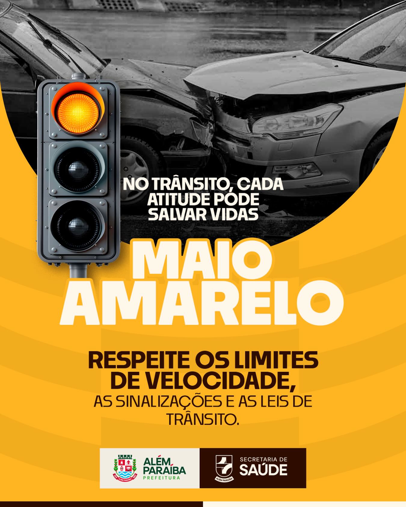 No trânsito, cada atitude importa. 🚦💛

Respeitar os limites de velocidade, evitar o uso do celular ao dirigir e nunca misturar álcool e direção são escolhas que ajudam a proteger vidas todos os dias.

Neste Maio Amarelo, o convite é para olhar o trânsito com mais empatia e responsabilidade. Afinal, por trás de cada veículo, bicicleta ou caminhada, existe uma pessoa, uma família e uma história.

Porque no trânsito, enxergar o outro é salvar vidas.

#MaioAmarelo #NoTransitoEscolhaAVida #TransitoSeguro #VidaNoTransito #mobilizasusmg