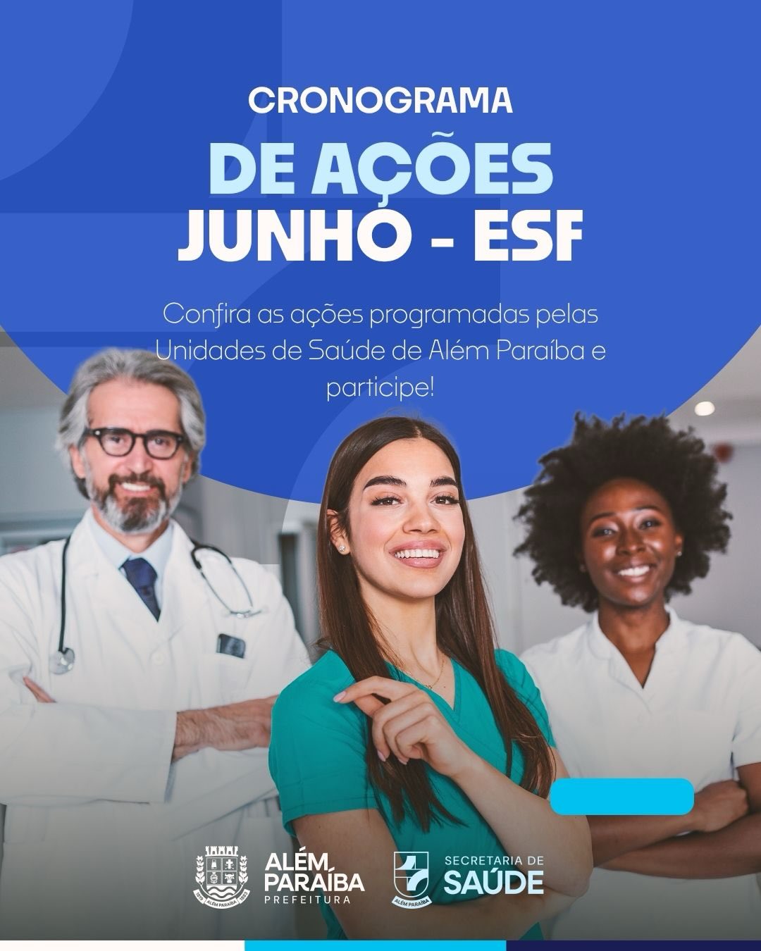 💙 Cuidar da saúde é cuidar do bem-estar e da qualidade de vida.

➡️ Arraste para o lado e confira a programação completa!

#AlémParaíba #AtividadesFísicas #SaúdeParaTodos