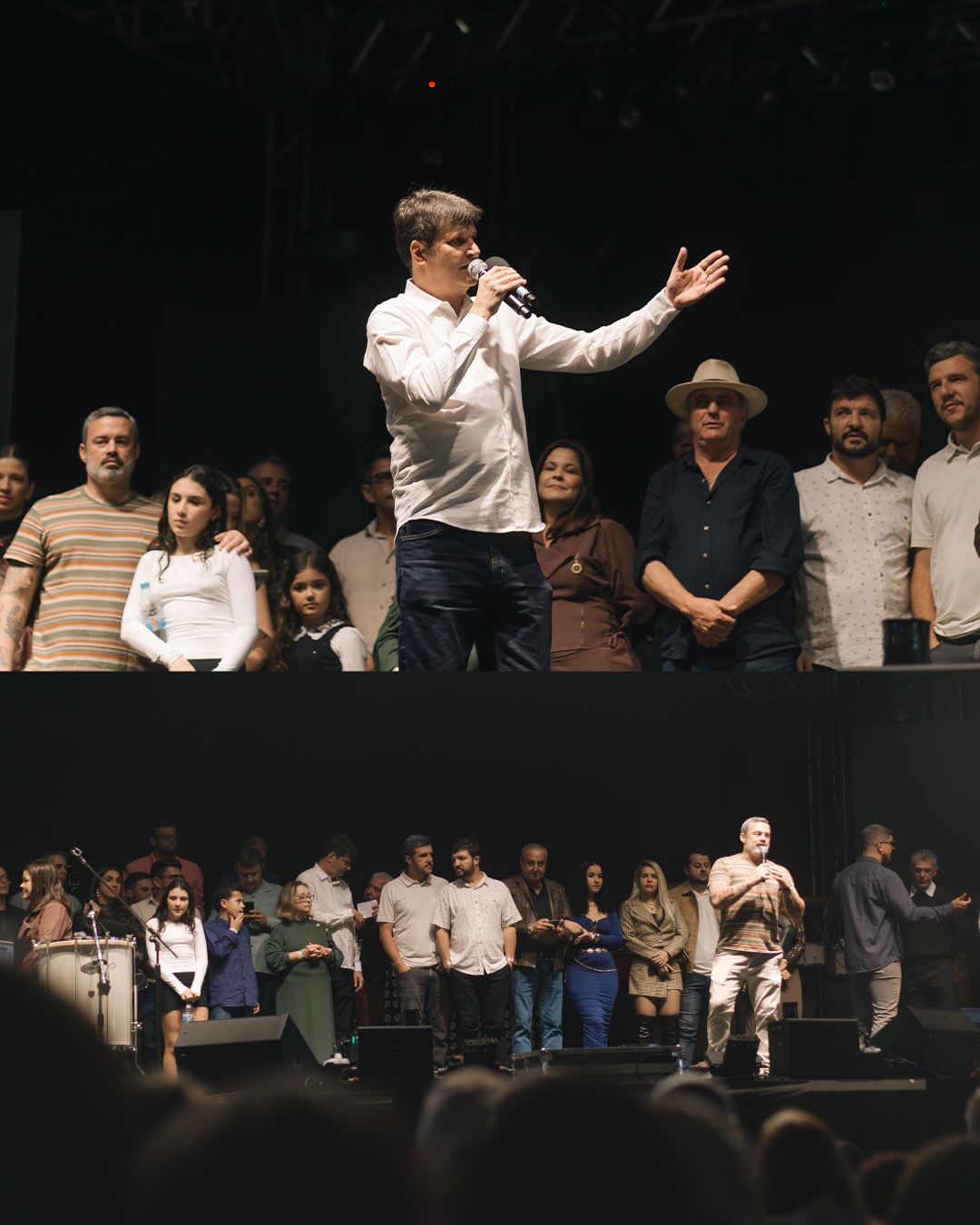 55ª Exposição Agropecuária e 63ª Feira da Comunidade é aberta oficialmente com presença de autoridades locais e regionais.

A 55ª Exposição Agropecuária e 63ª Feira da Comunidade teve sua abertura oficial ontem (05), em cerimônia que reuniu autoridades municipais e regionais. Estiveram presentes o prefeito, o vice-prefeito e secretários municipais, além de prefeitos de cidades vizinhas, que prestigiaram o início de mais uma edição do evento.
Durante a solenidade, representantes do poder público destacaram a importância do evento para o fortalecimento da economia local, a valorização da cultura regional e a integração entre os municípios da região.