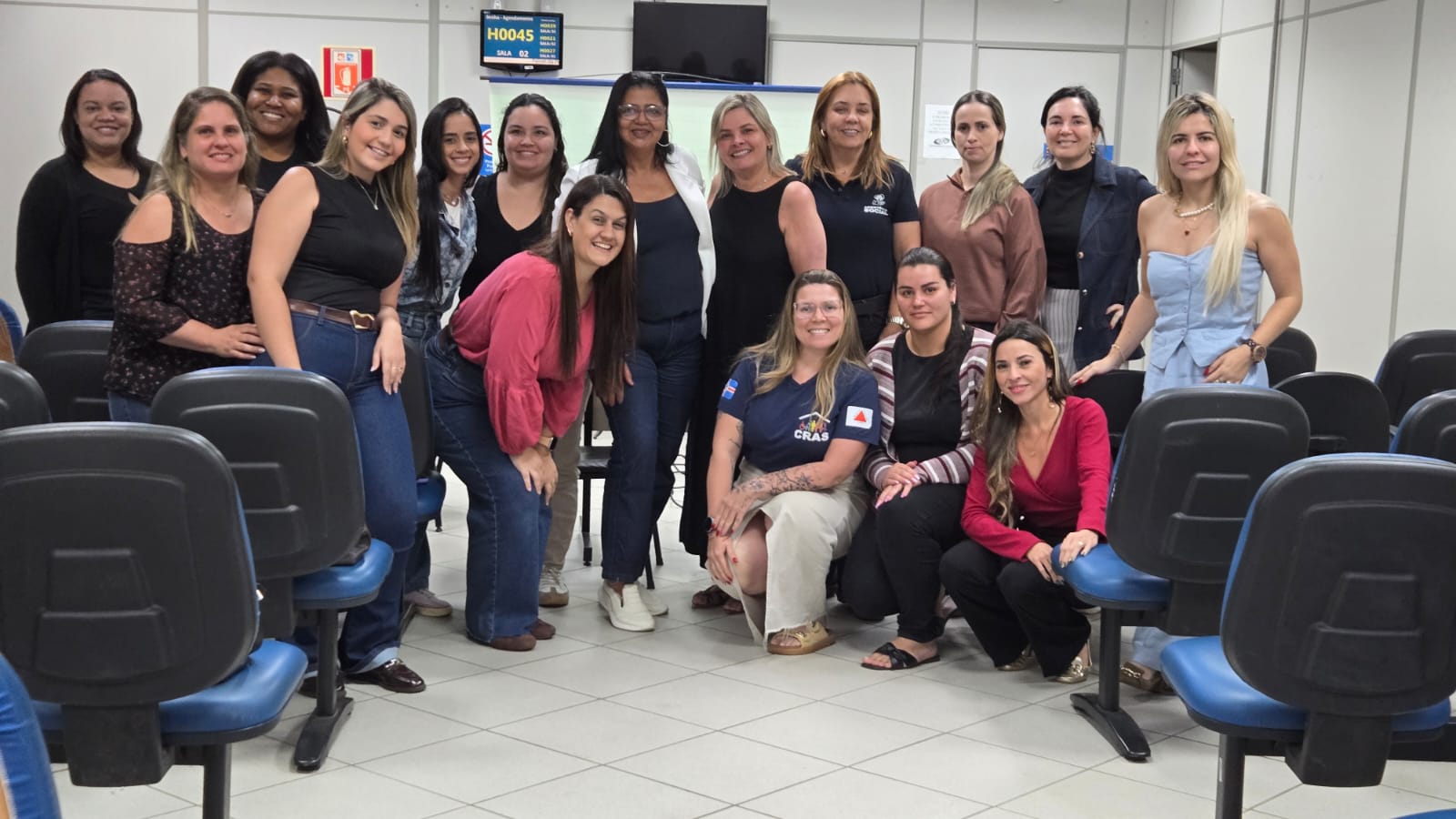 Participantes da reunião sobre o BPC na Agência da Previdência Social de Leopoldina